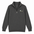Smoke Show - Life is dead.® - Premium Grateful Dead Quarter-Zip Pullover - Charcoal - 6
