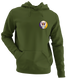 Williams - Premium Grateful Dead Left Chest Hoodie - Military Green