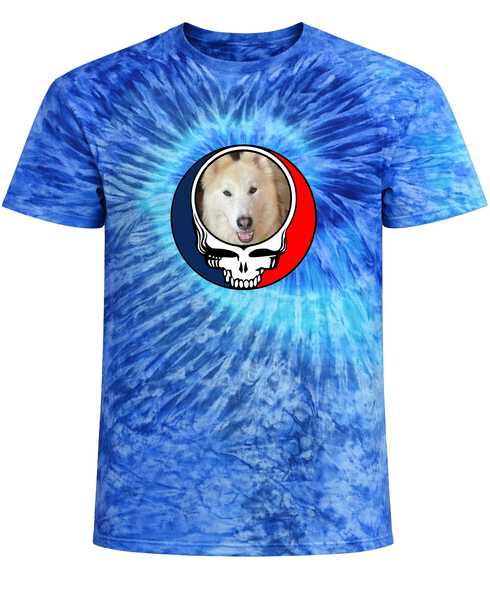 1742 - Custom Stealie Tie-Dye