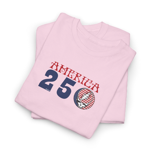 America 250 Stealie Life is dead.® Grateful Dead T-Shirt - 4th of July