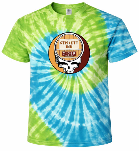 1469 - Custom Stealie Tie-Dye
