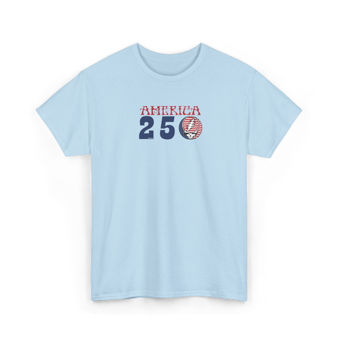 America 250 Stealie Life is dead.® Grateful Dead T-Shirt - 4th of July