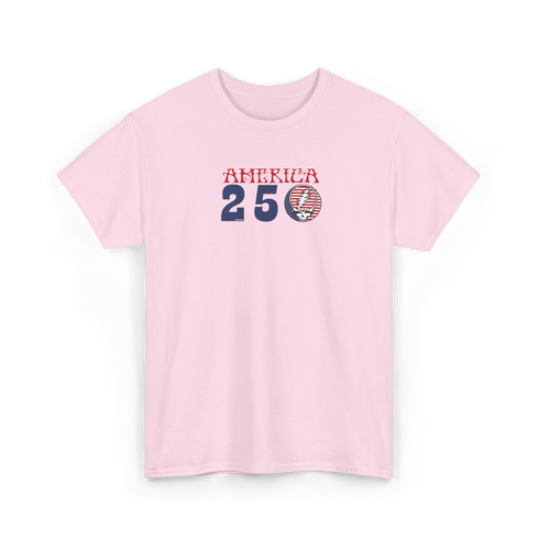 America 250 Stealie Life is dead.® Grateful Dead T-Shirt - 4th of July
