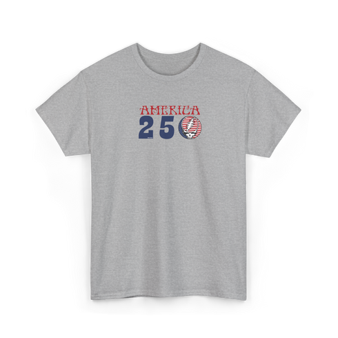 America 250 Stealie Life is dead.® Grateful Dead T-Shirt - 4th of July