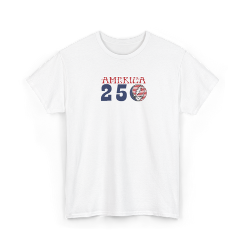 America 250 Stealie Life is dead.® Grateful Dead T-Shirt - 4th of July