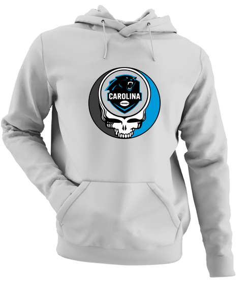 Carolina Football - Premium Grateful Dead Hoodie - Sport Grey - 9