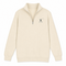 Jerry' Fly Fishin' - Life is dead.® - Premium Grateful Dead Quarter-Zip Pullover - Sand - 1