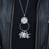 Grateful Dead - Limited Edition - Cornell '77 - Steal Your Face Sterling Silver Charm Catcher Necklace - StealieShop