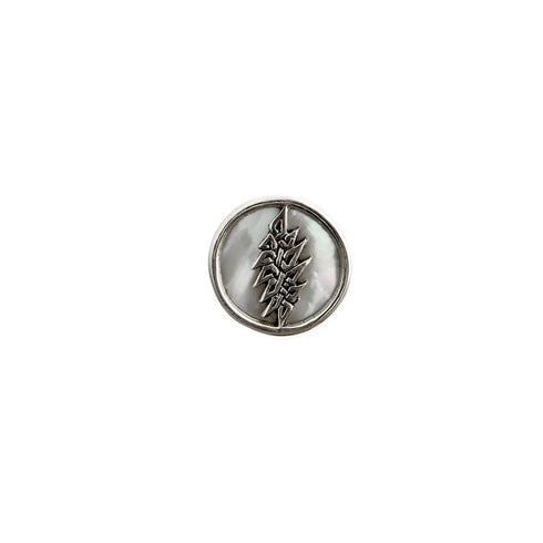 Grateful Dead - 13-Point Lightning Bolt Sterling Silver Pin - StealieShop