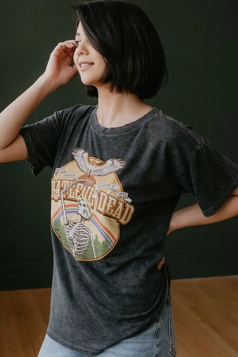 Grateful Dead - Grateful Dead 1972 Concert Tee - StealieShop