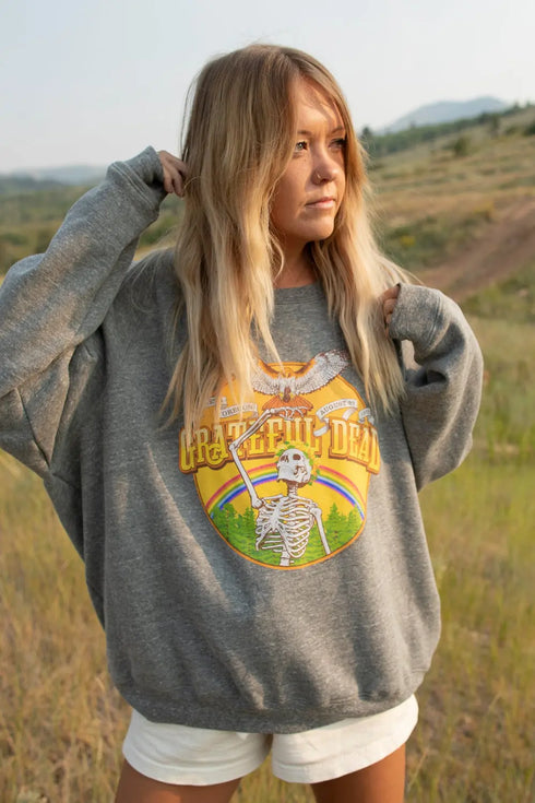 Grateful Dead - Grateful Dead Oversized Sweatshirt - StealieShop