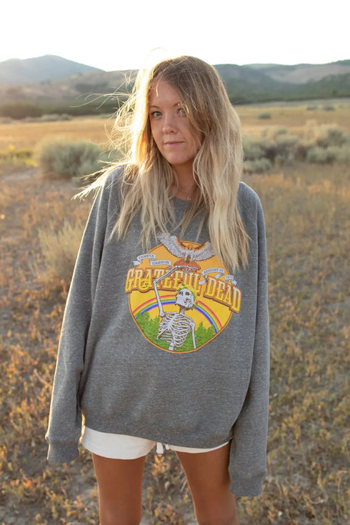 Grateful Dead - Grateful Dead Oversized Sweatshirt - StealieShop