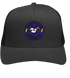Baltimore Football Dancing Bear Stealie Grateful Dead Trucker Cap - Charcoal | Black