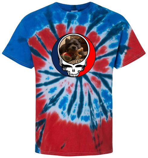 1544 - Custom Stealie Tie-Dye