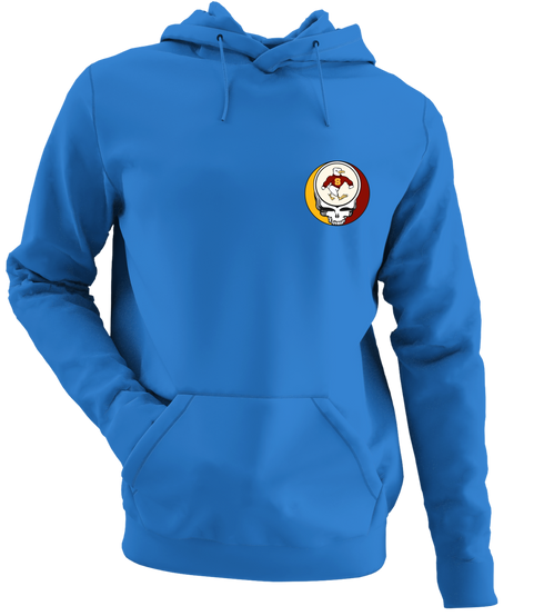Salisbury - Premium Grateful Dead Left Chest Hoodie - Heather Royal - 5