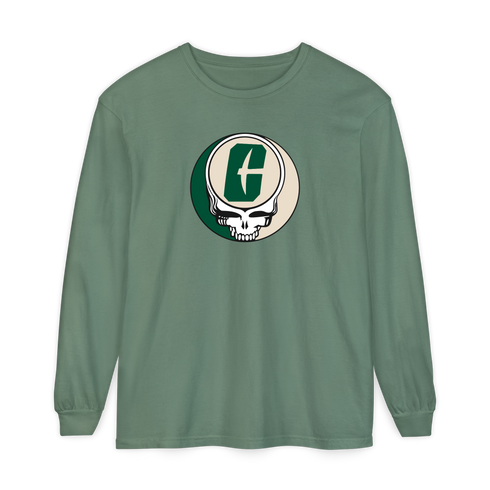 UNC Charlotte Stealie Premium Garment-Dyed Long Sleeve Shirt