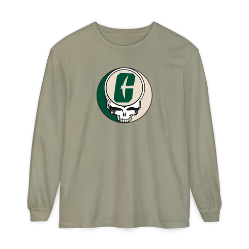 UNC Charlotte Stealie Premium Garment-Dyed Long Sleeve Shirt