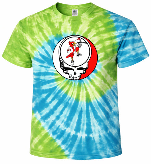 1400 - Custom Stealie Tie-Dye
