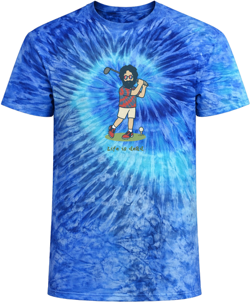 Golfin' Jerry | Life is dead.® Tie-Dye × Grateful Dead Tee