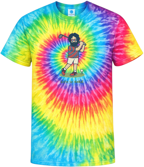 Golfin' Jerry | Life is dead.® Tie-Dye × Grateful Dead Tee