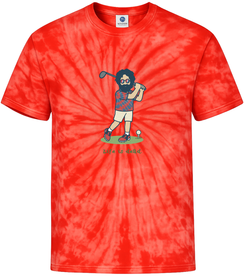 Golfin' Jerry | Life is dead.® Tie-Dye × Grateful Dead Tee