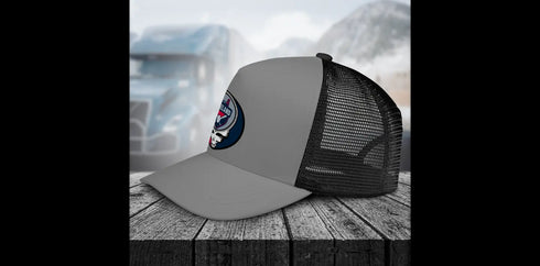 Grateful Dead - Cleveland Guardians Stealie Grateful Dead Trucker Cap - StealieShop