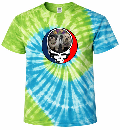 1549 - Custom Stealie Tie-Dye