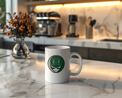 Grateful Dead - University of Hawaii Stealie 15 Ounce Coffee Mug - StealieShop