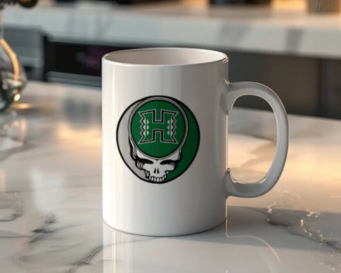 Grateful Dead - University of Hawaii Stealie 15 Ounce Coffee Mug - StealieShop
