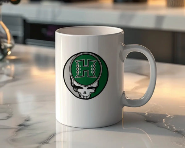 Grateful Dead - University of Hawaii Stealie 15 Ounce Coffee Mug - StealieShop