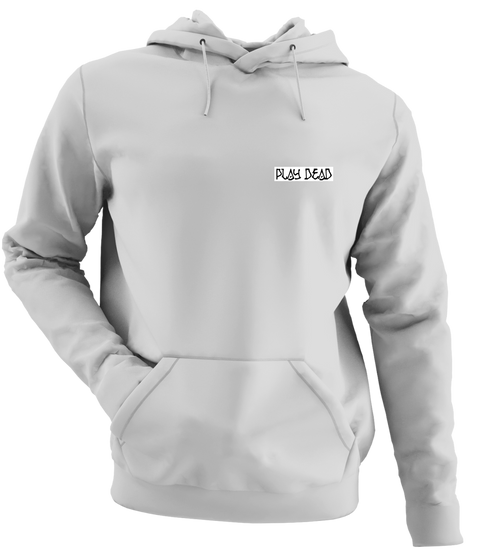 Play Dead - Premium Grateful Dead Left Chest Hoodie - Sport Grey - 9