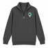 York Lax - Premium Grateful Dead Quarter-Zip Pullover - Charcoal - 6