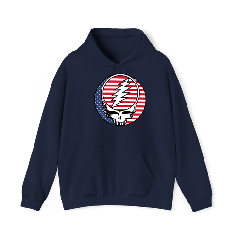 Stars and Stripes Stealie Hoodie