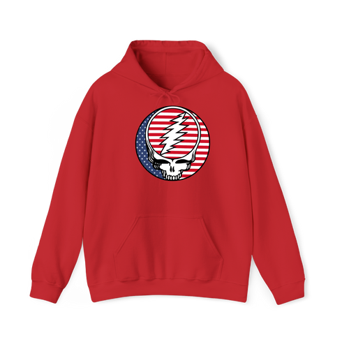 Stars and Stripes Stealie Hoodie