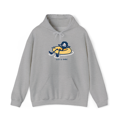 Jerry's Floatin' Life is dead. Hoodie