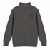 Hartford Lax Bear - Premium Grateful Dead Quarter-Zip Pullover - Charcoal - 5
