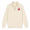 Austria FIFA World Cup - Premium Grateful Dead Quarter-Zip Pullover - Sand - 1