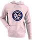 New York Football Dancing Bear - Premium Grateful Dead Hoodie - Light Pink