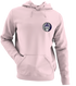 Furman - Premium Grateful Dead Left Chest Hoodie - Light Pink