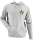 George Mason University - Premium Grateful Dead Left Chest Hoodie - Sport Grey