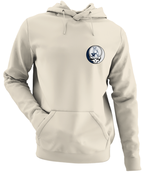 Yale University - Premium Grateful Dead Left Chest Hoodie - Sand