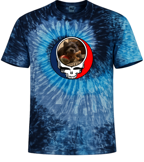 1544 - Custom Stealie Tie-Dye