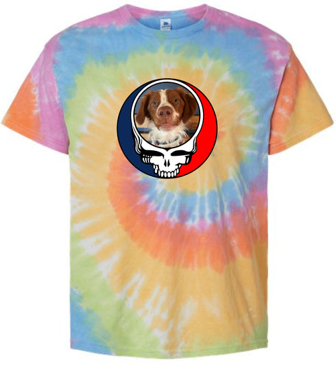 1538 - Custom Stealie Tie-Dye