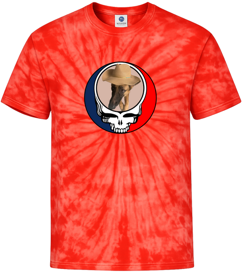 1640 - Custom Stealie Tie-Dye