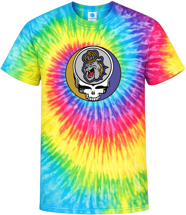 James Madison University Stealie Tie-Dye Grateful Dead T-Shirt
