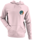San Jose Sharks - Premium Grateful Dead Left Chest Hoodie - Light Pink - 4