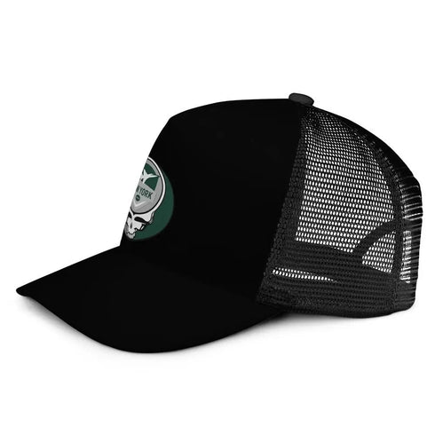 Grateful Dead - New York Jets Stealie Trucker Cap - StealieShop