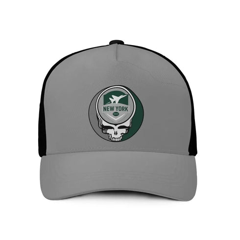 Grateful Dead - New York Jets Stealie Trucker Cap - StealieShop