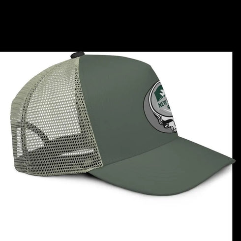 Grateful Dead - New York Jets Stealie Trucker Cap - StealieShop