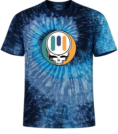1665 - Custom Stealie Tie-Dye